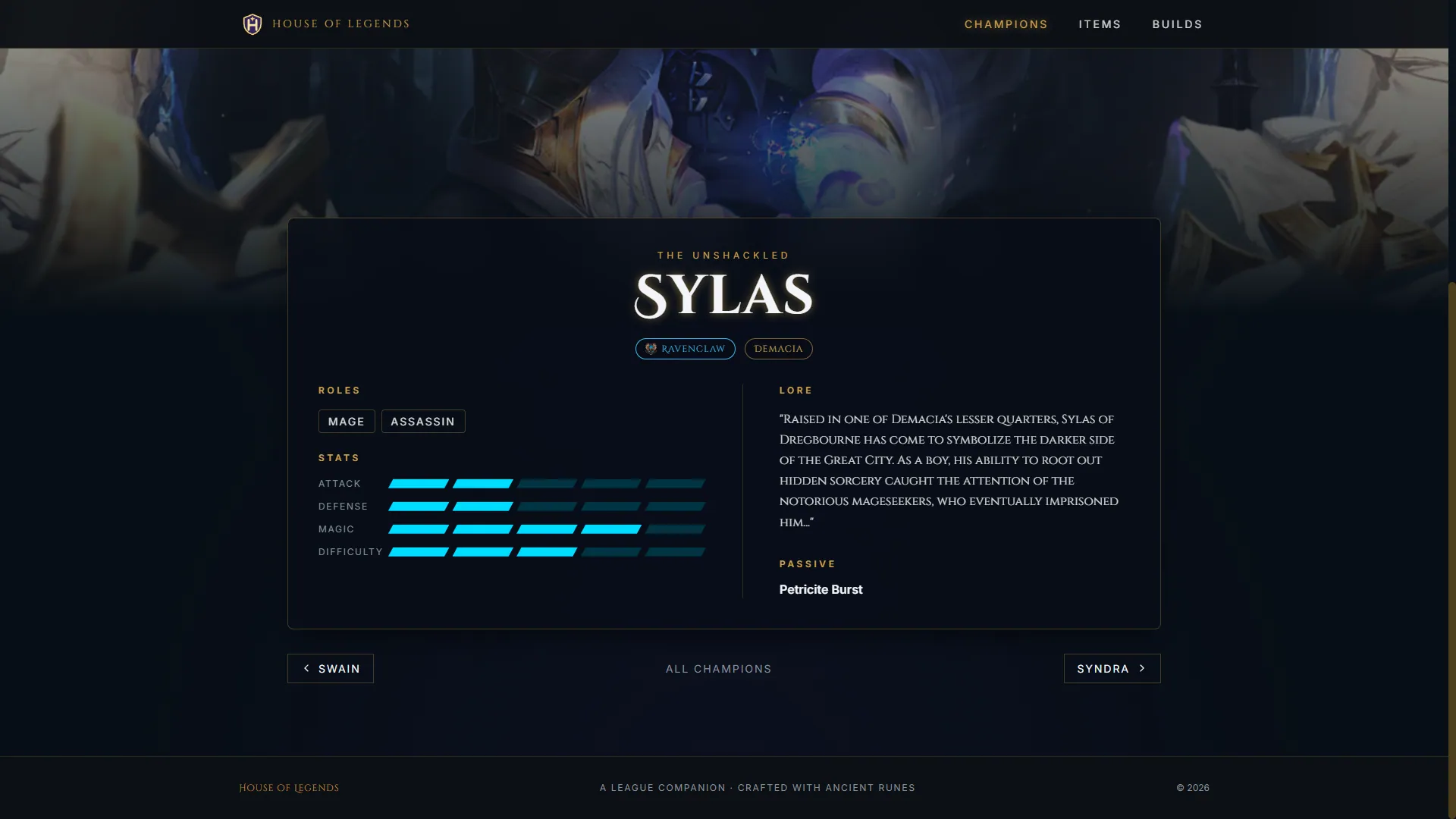 Screenshot 3 of 6 of House of Legends