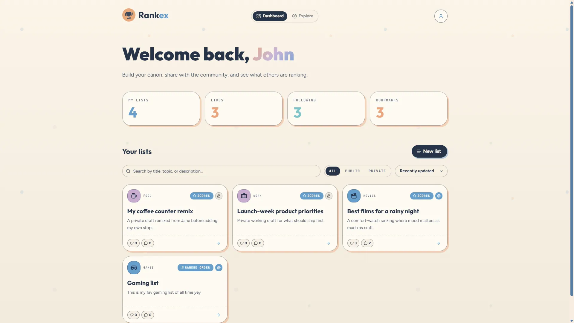 Screenshot 2 of 4 of Rankex